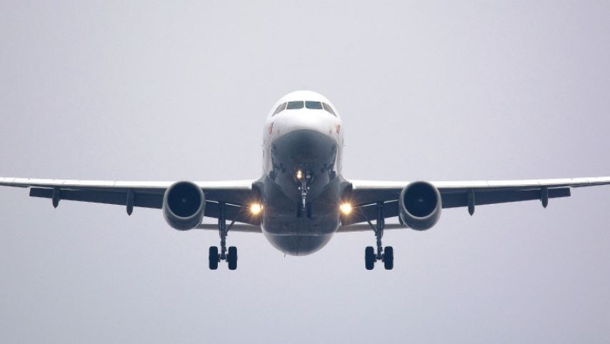 Airplane taking off