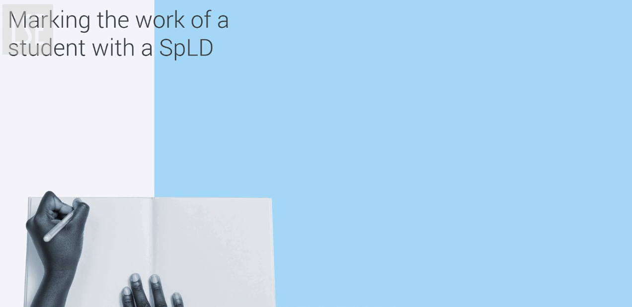 Marking the work of neurodiverse students