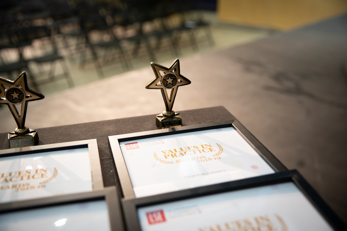 VIP Awards Table