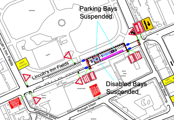 Road closure LIF June 2024